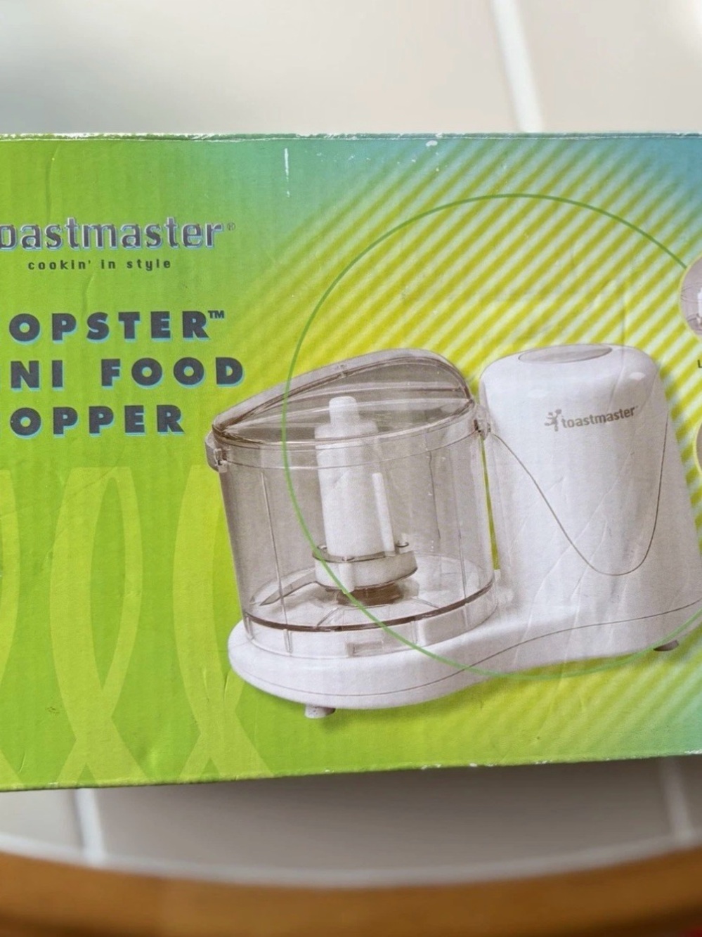 Toastmaster White Mini Food Chopper for Home Parties